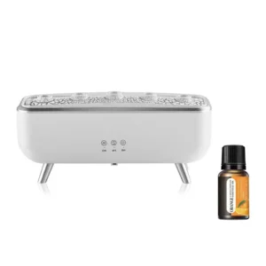 Cross-border Smoking Ring Flame Humidifier, Sound Sensory Jellyfish, Remote Control Color Lights, Essential Oil Multi-Pore Diffuser